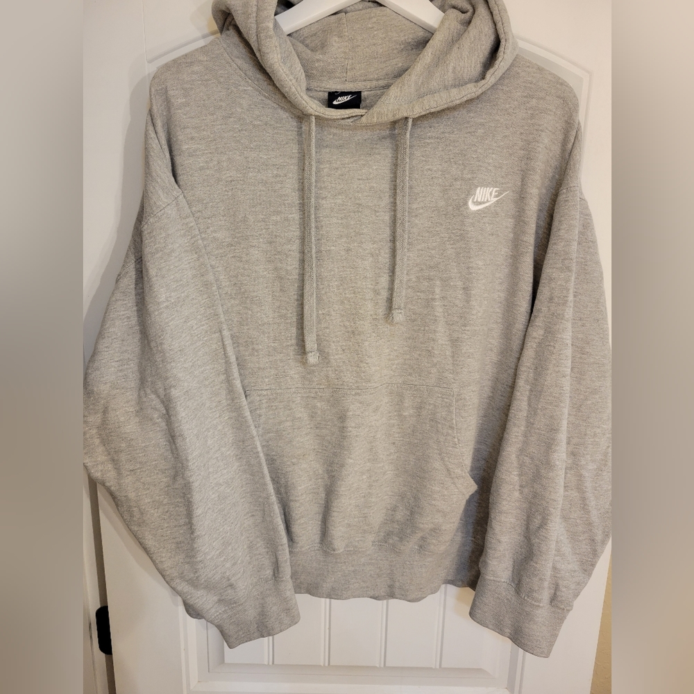 Grey Nike hoodie size XL